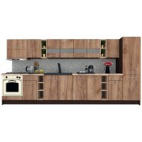 Bucatarie MARINA NEW 390 A Wenge / Decor K004